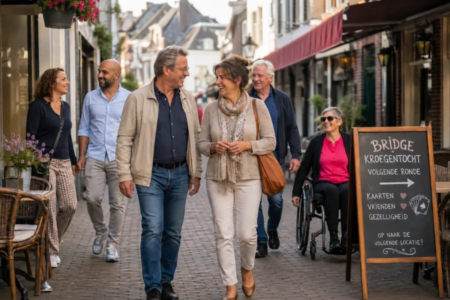 Kroegentocht bridgen zoeken